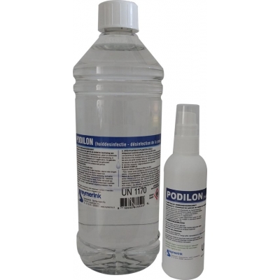 Handdesinfectie tegen corona - WHO en GGD Gekeurd - Podilon 1L+100ml Handdesinfectie tegen corona - WHO en GGD Gekeurd - Podilon 1L+100ml